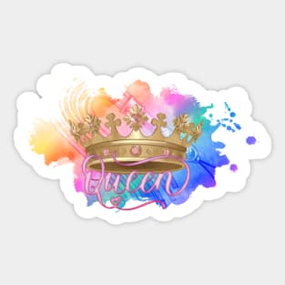 Hail to the Queen Sticker